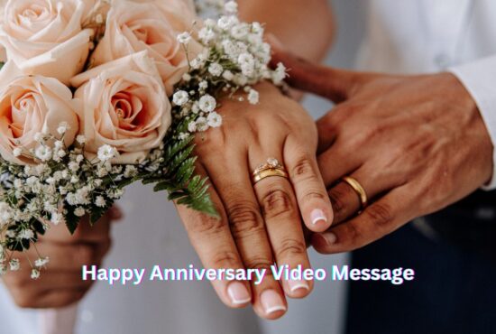 Happy Anniversary Video Message